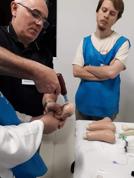 curso atls punção intraóssea